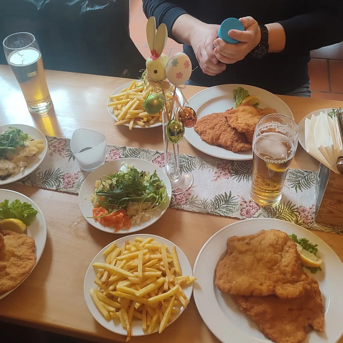 Schnitzel Mit Kartoffelsalat
