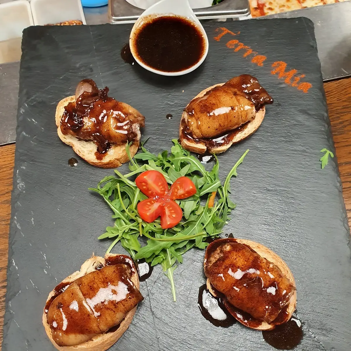 Bruschetta Bufala E Lardo Di Colonnata