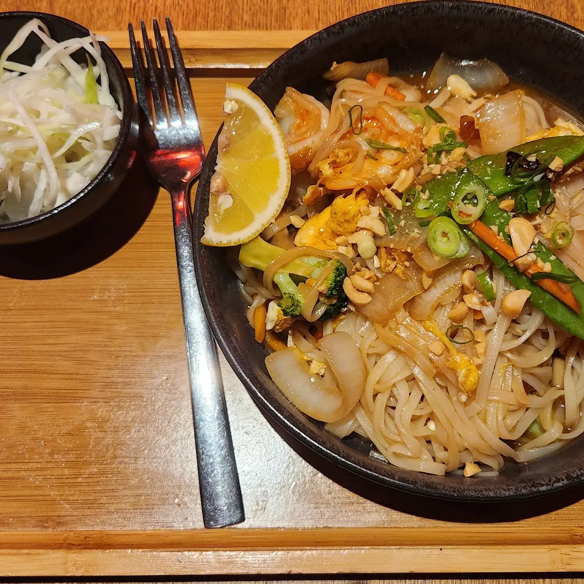 Phad Thai Mit Garnelen