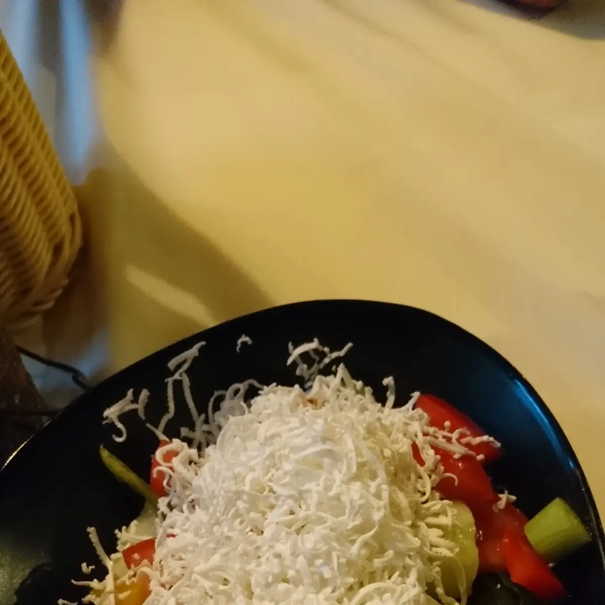 Gemischter Salat Mit Schafskäse