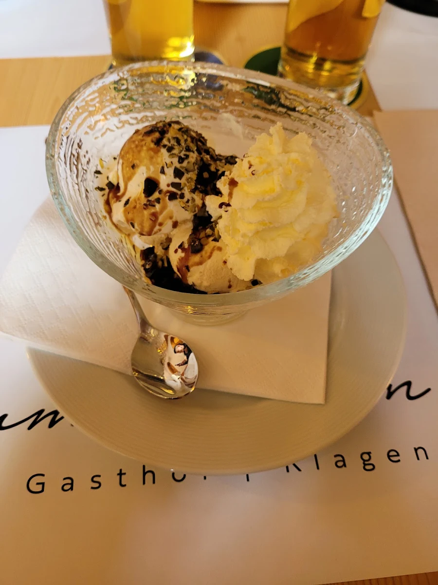 Vanilleeis Mit Kürbisöl
