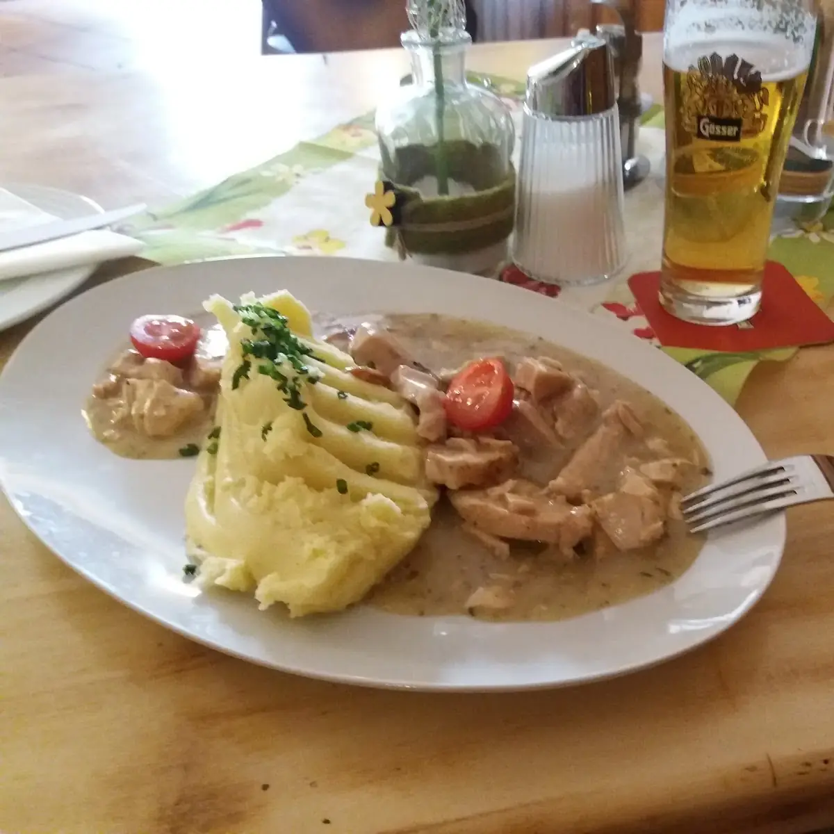 Schweinelendchen Mit Kartoffelpüree
