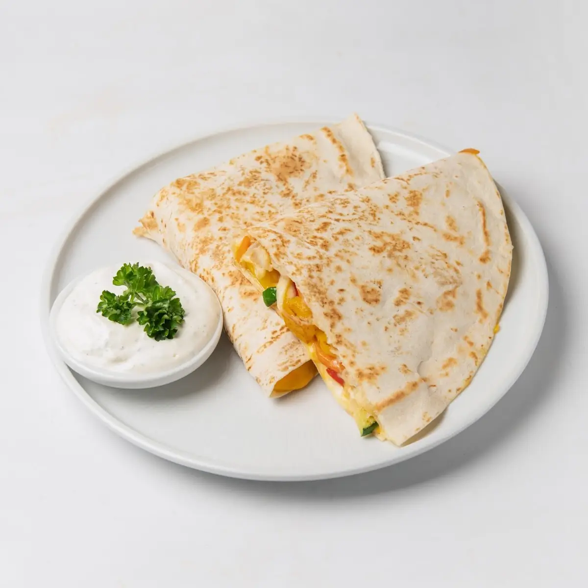 Crispy Chicken Quesadilla
