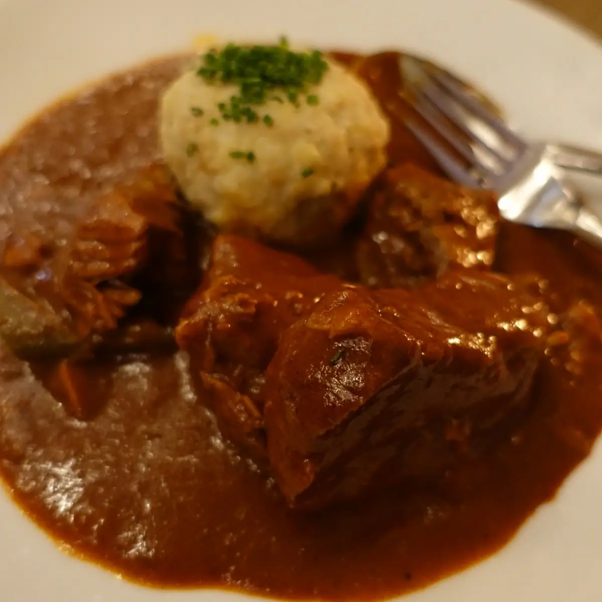 Kalbsrahmgulasch