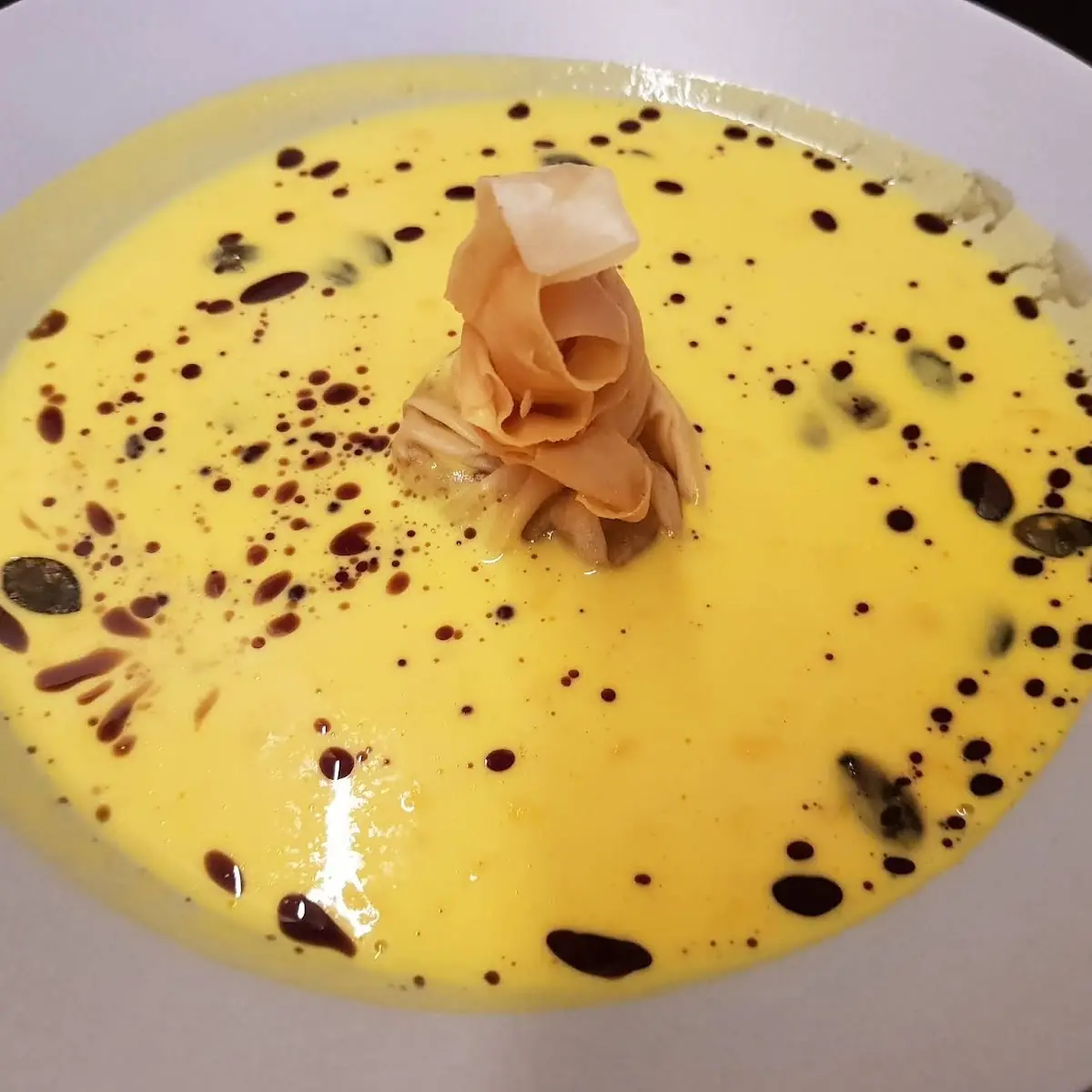 Kürbiscremesuppe Mit Specktascherl