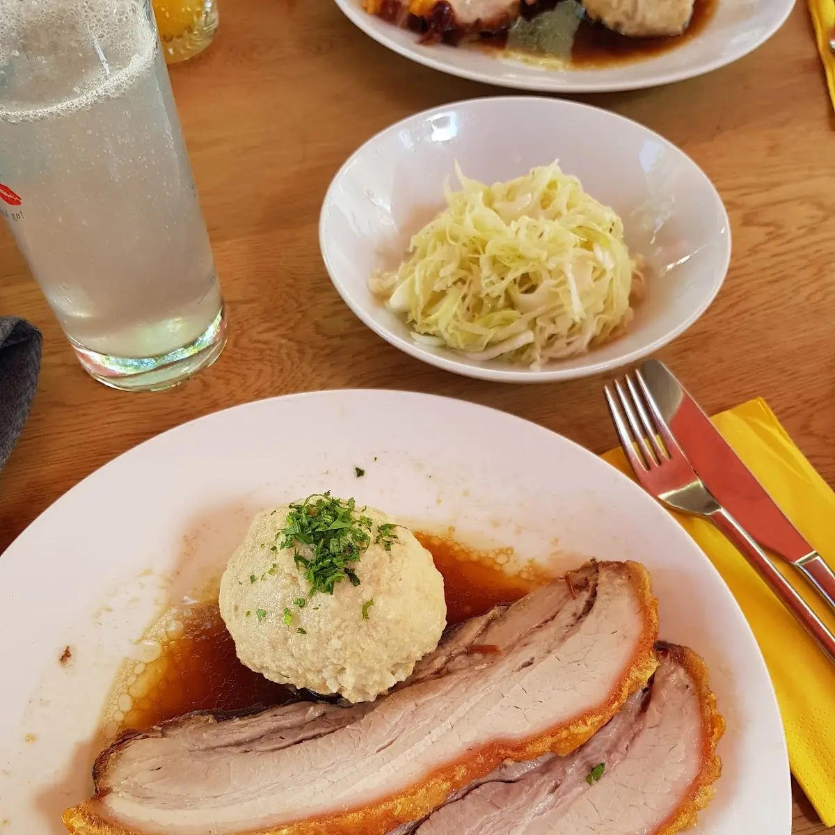 Pork Belly and Potato Ball