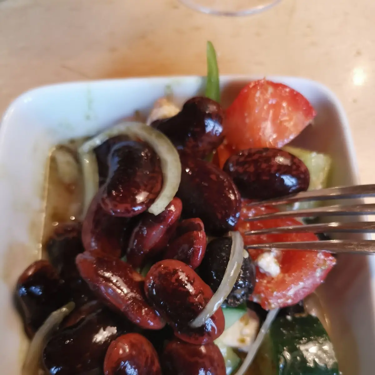Bohnensalat