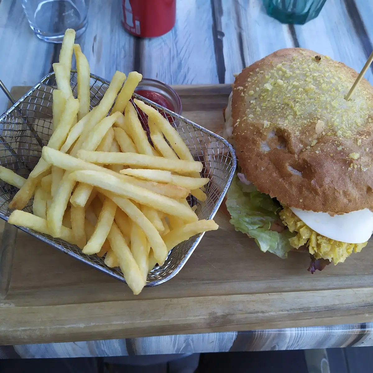 Hamburger E Patatine