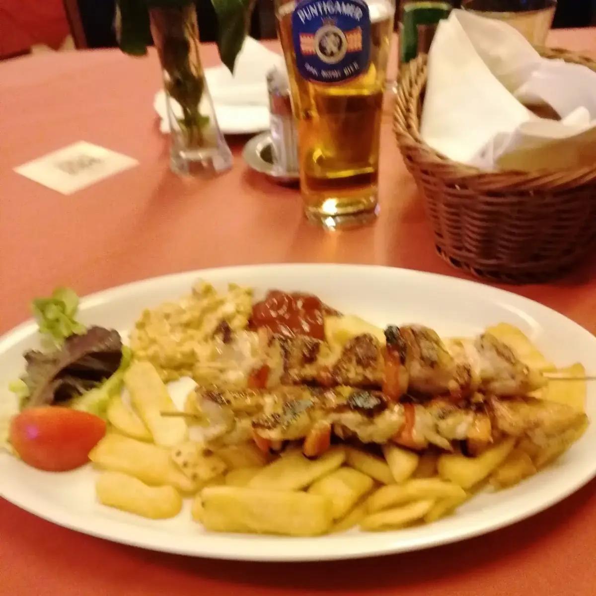 Hähnchenspieße