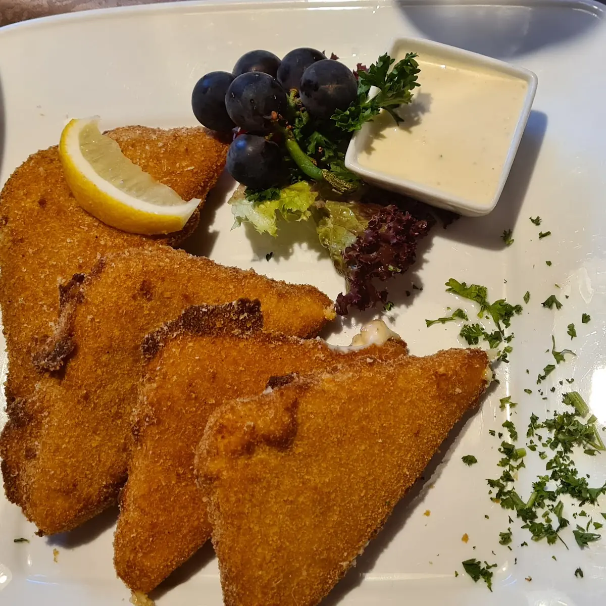 Gebackener Emmentaler