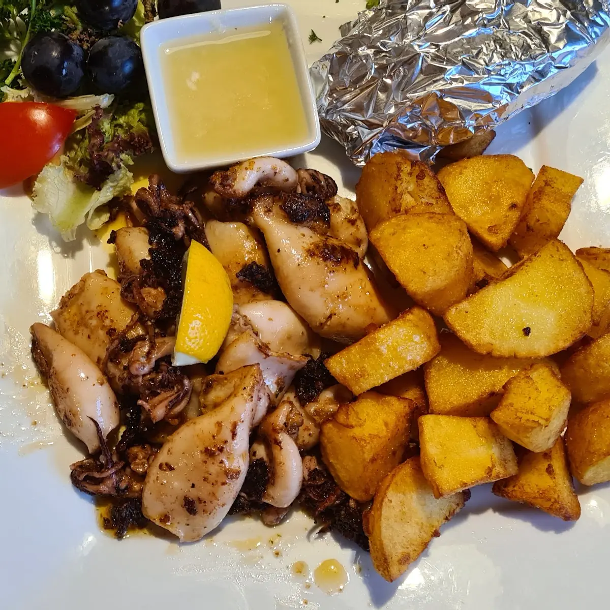 Gegrillte Calamari