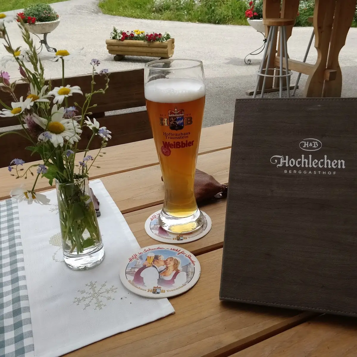 Traunsteiner Weißbier Auf Hochlechen