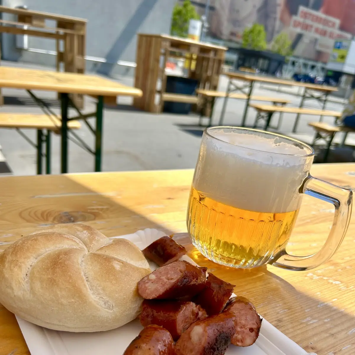 Würstel Mit Beer