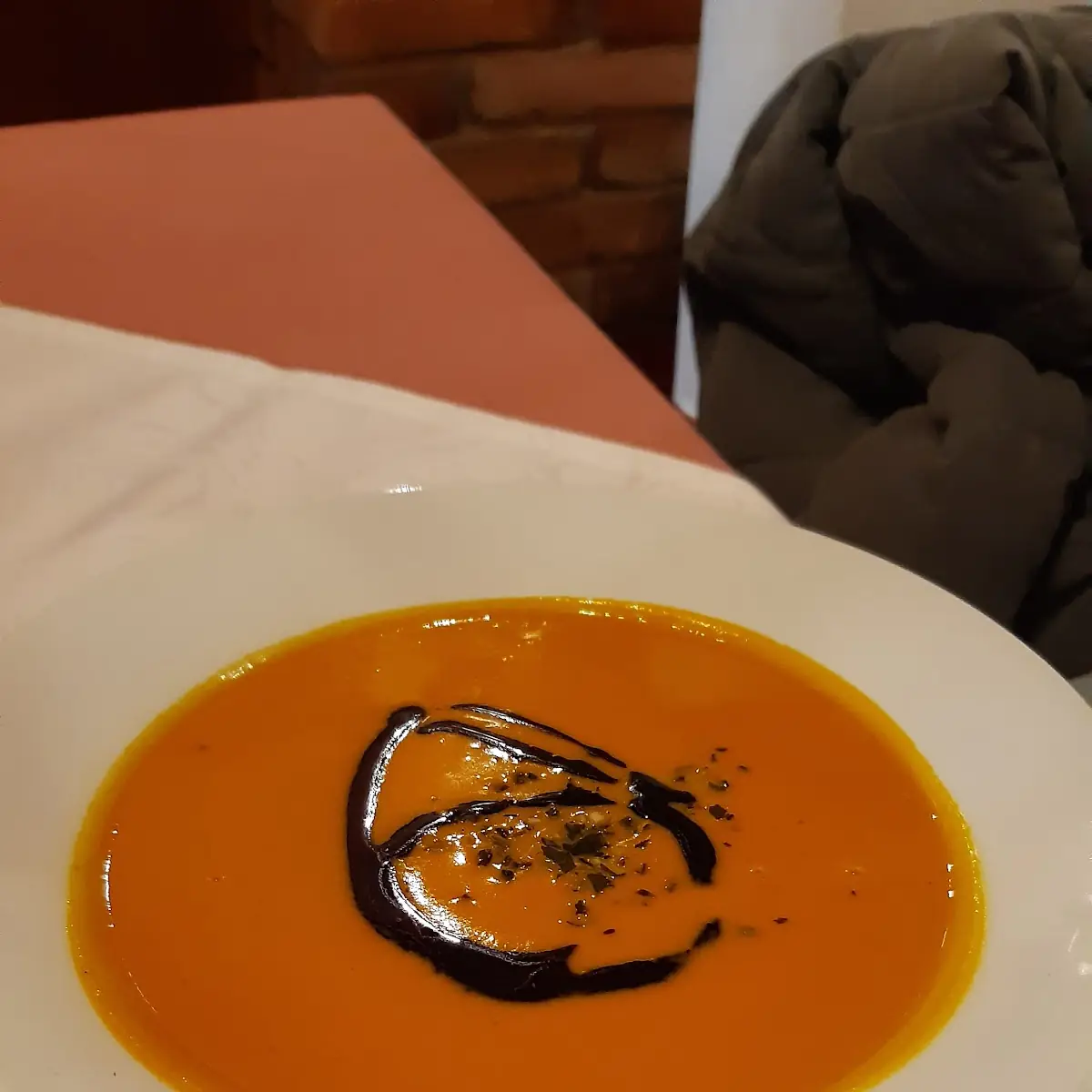 Kürbiscremesuppe