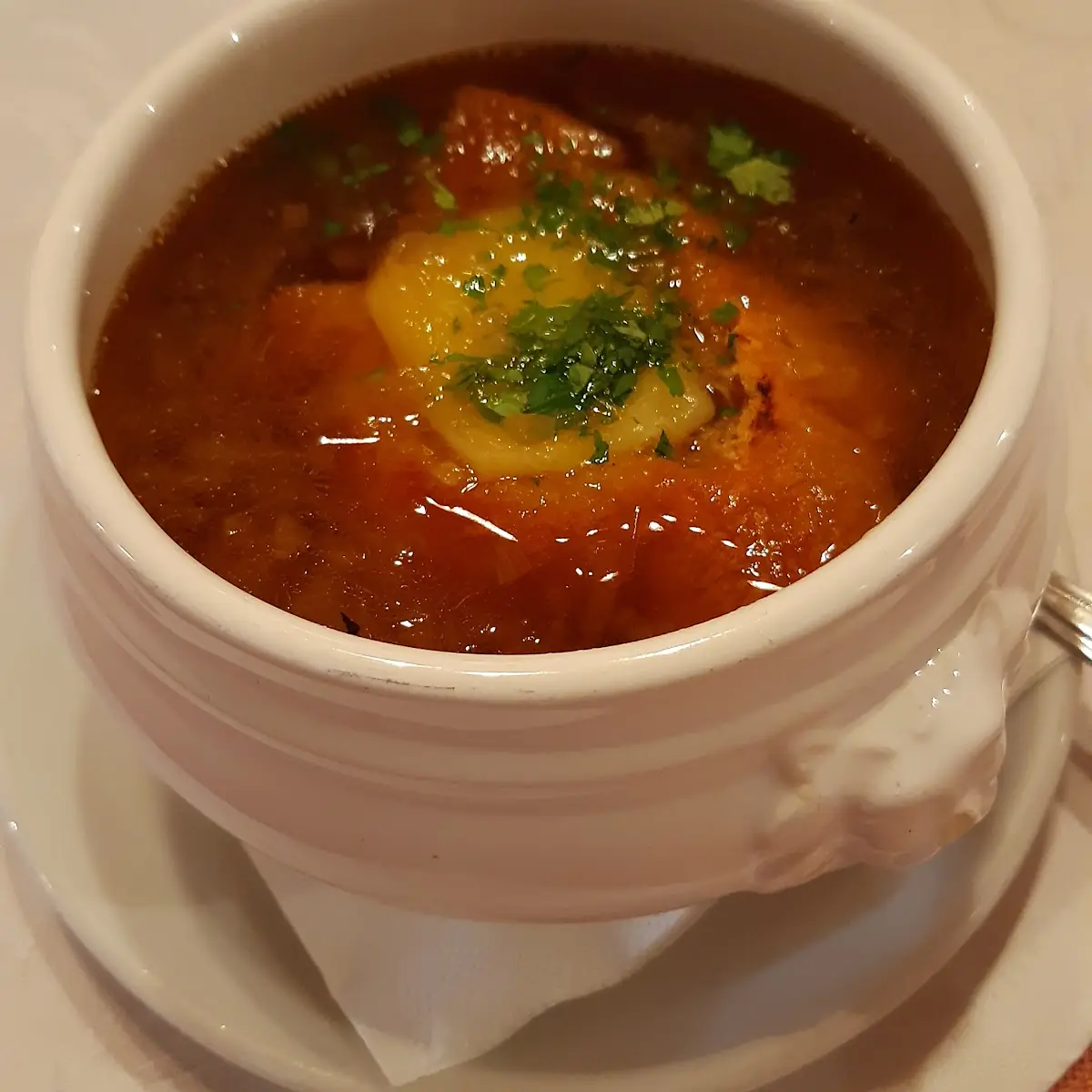 Zwiebelsuppe
