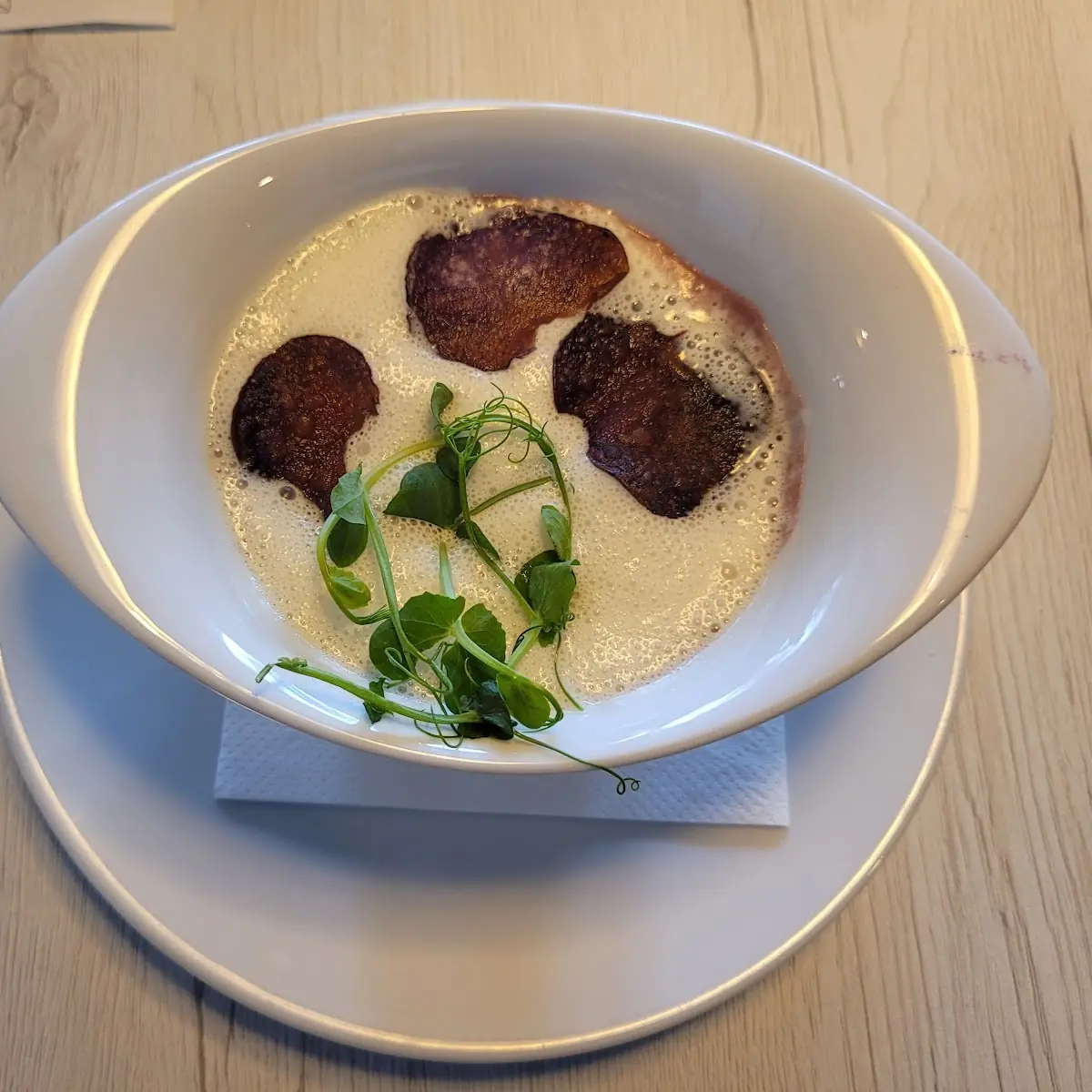 Kartoffelcremesuppe Mit Trüffelerdäpfel