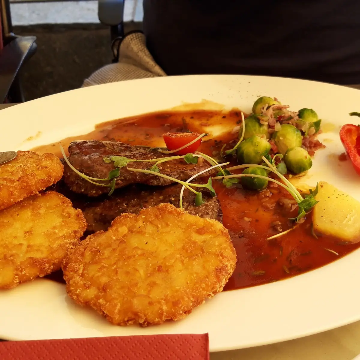 Hirschschnitzel
