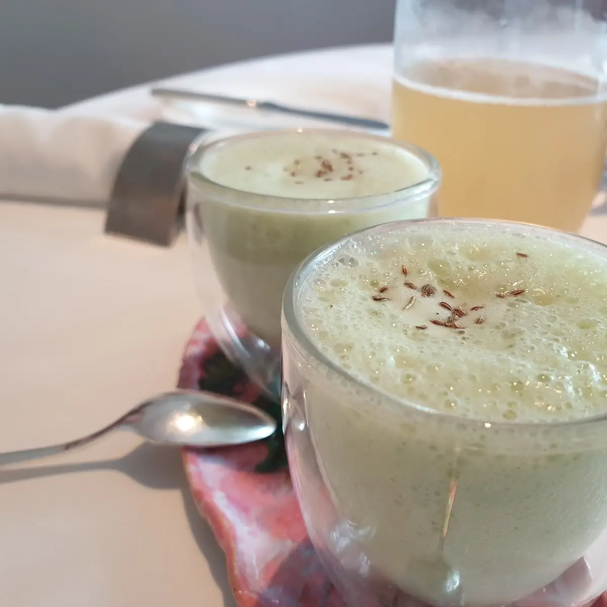 Gurkensüppchen