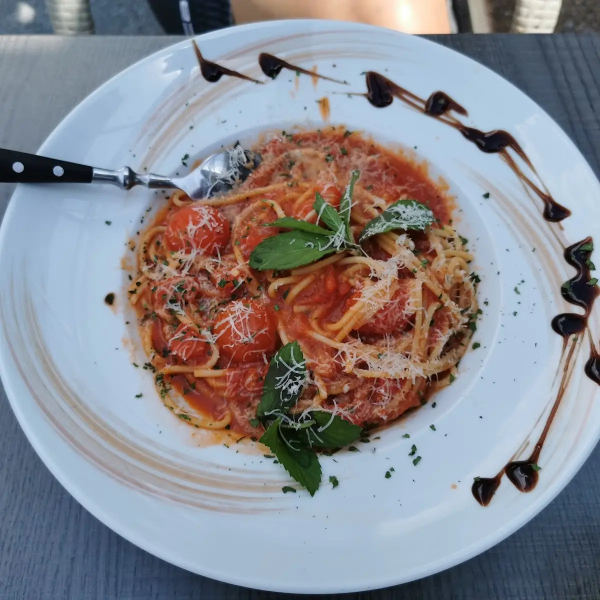 Spaghetti Mit Tomatensauce