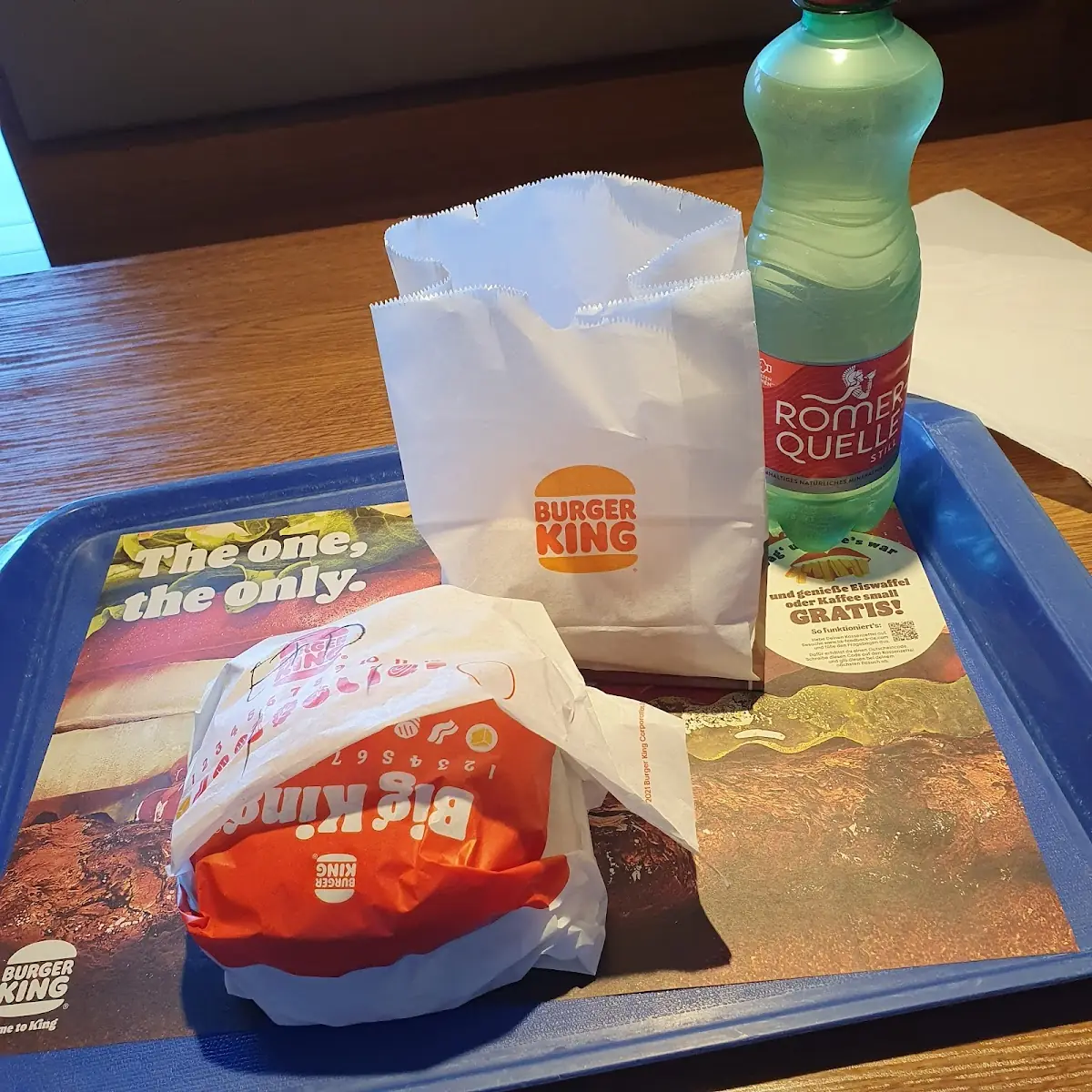 Double Eggy-burger Menue