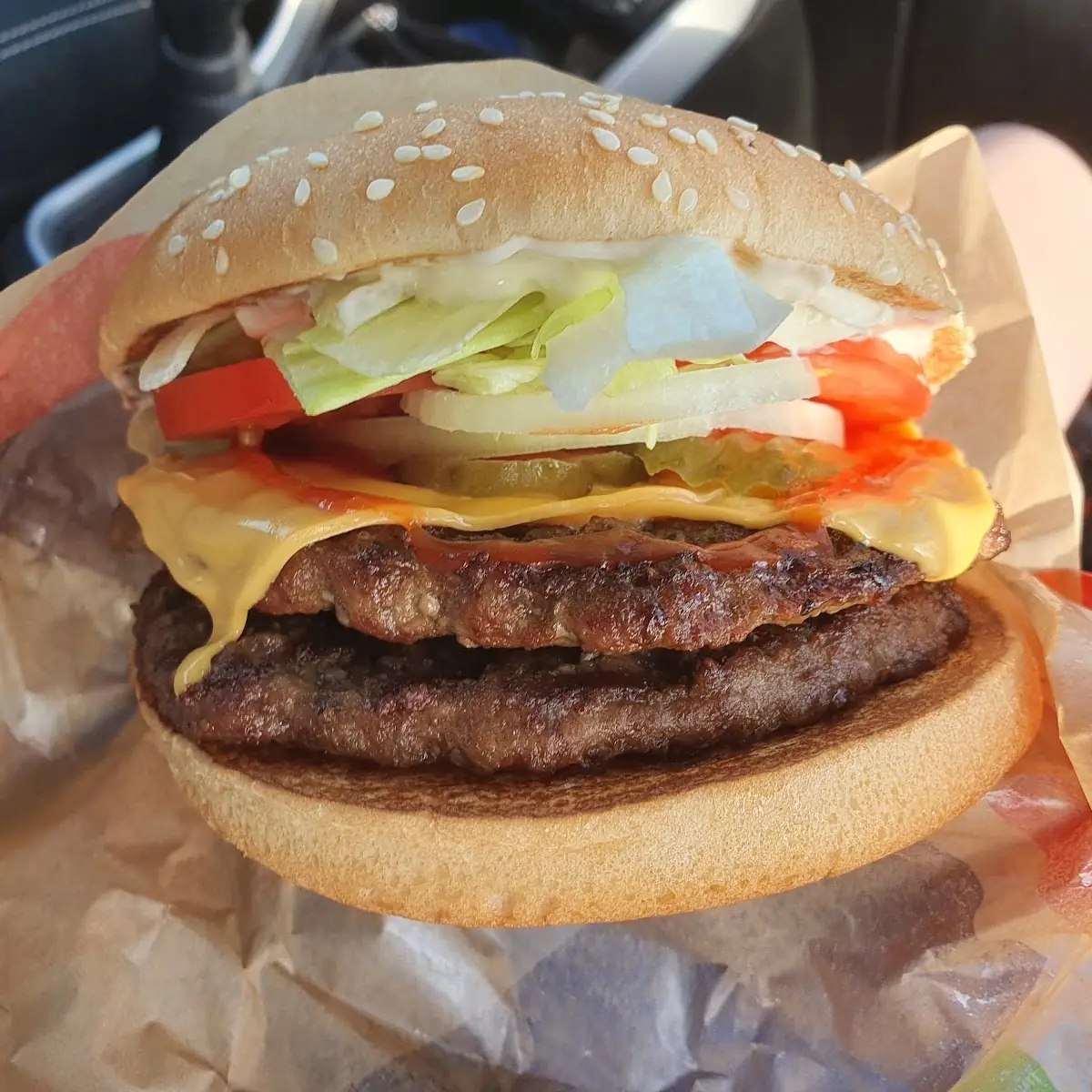 Double Wopper Mit Käse