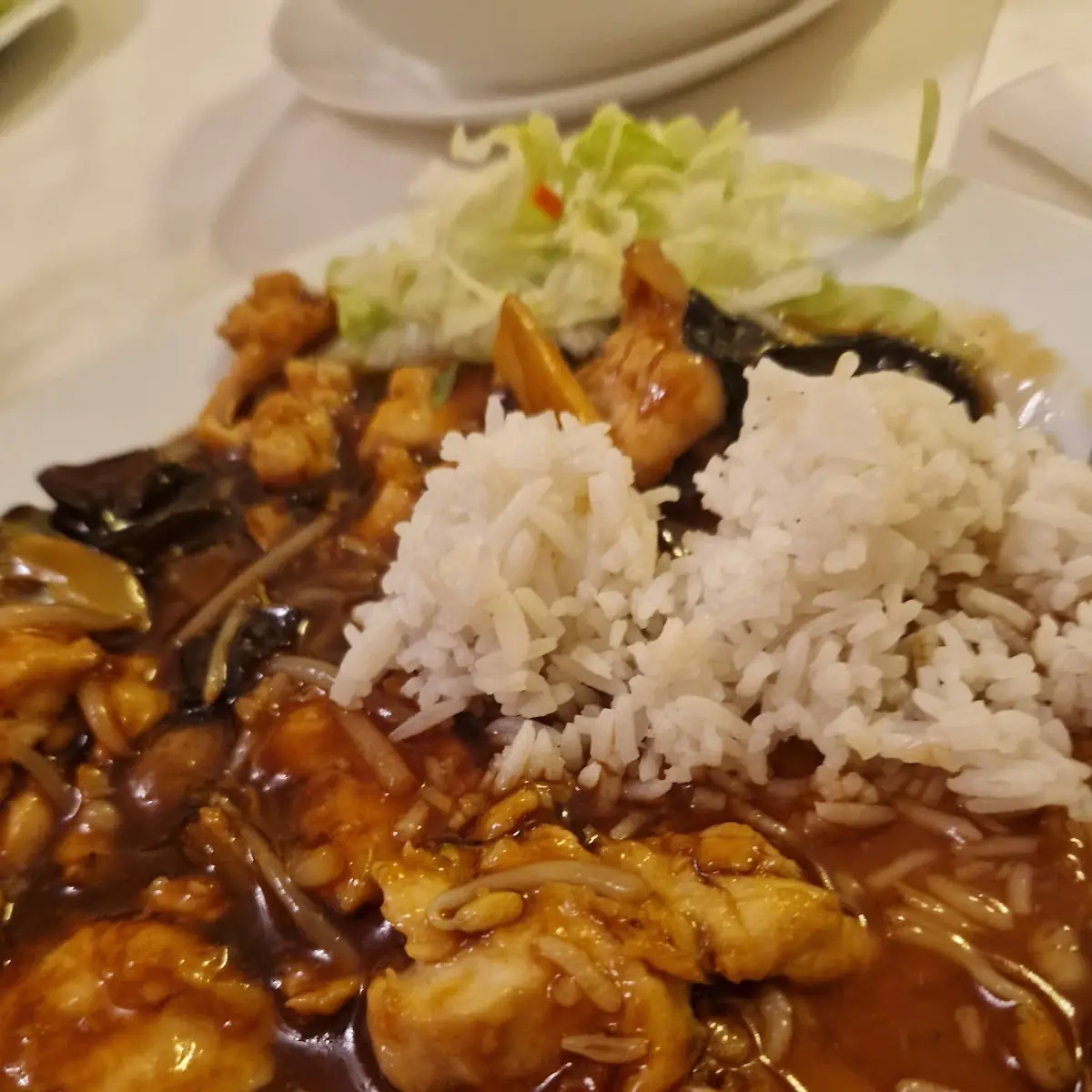 Hühnerfleisch Chop Suey