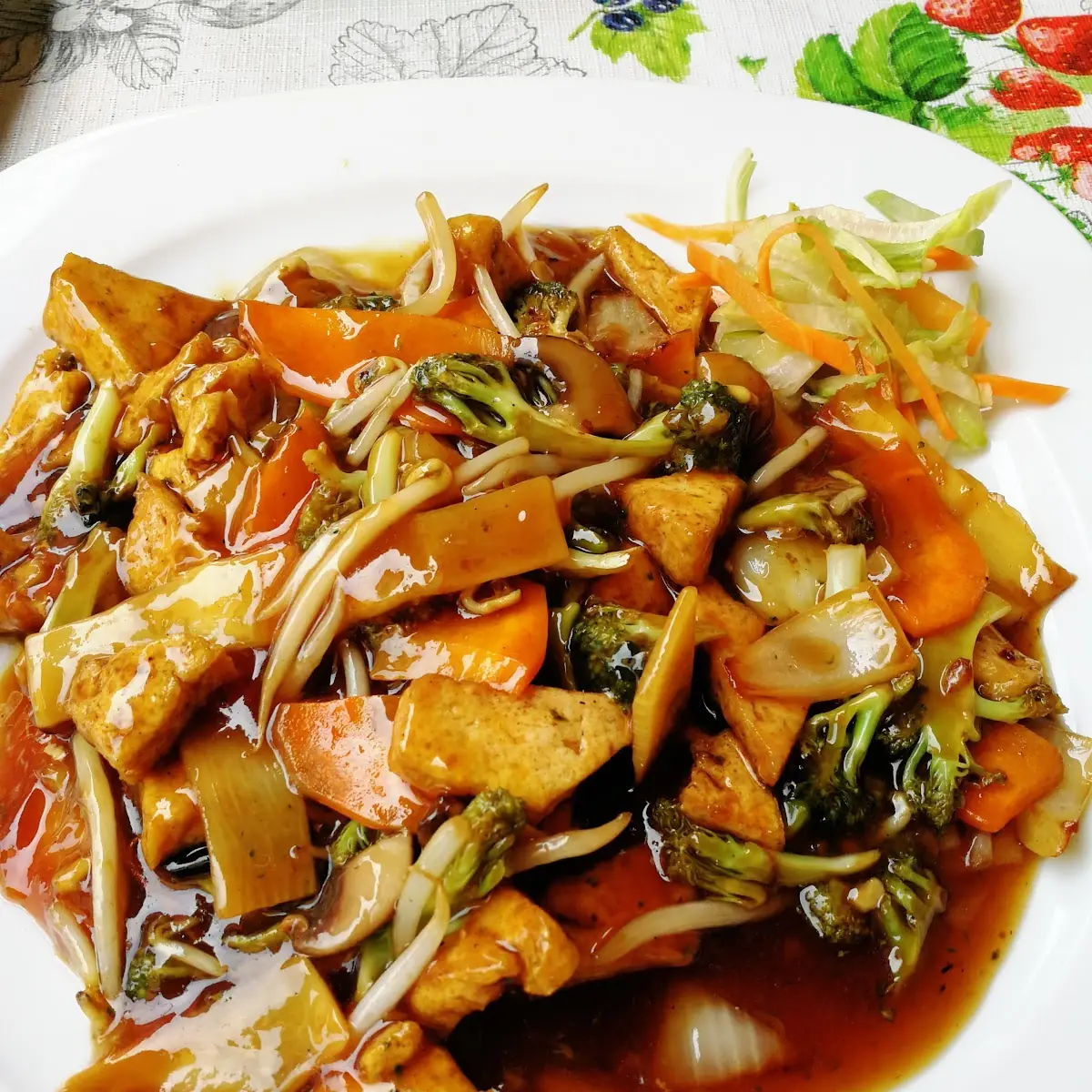 Verduras Con Tofu