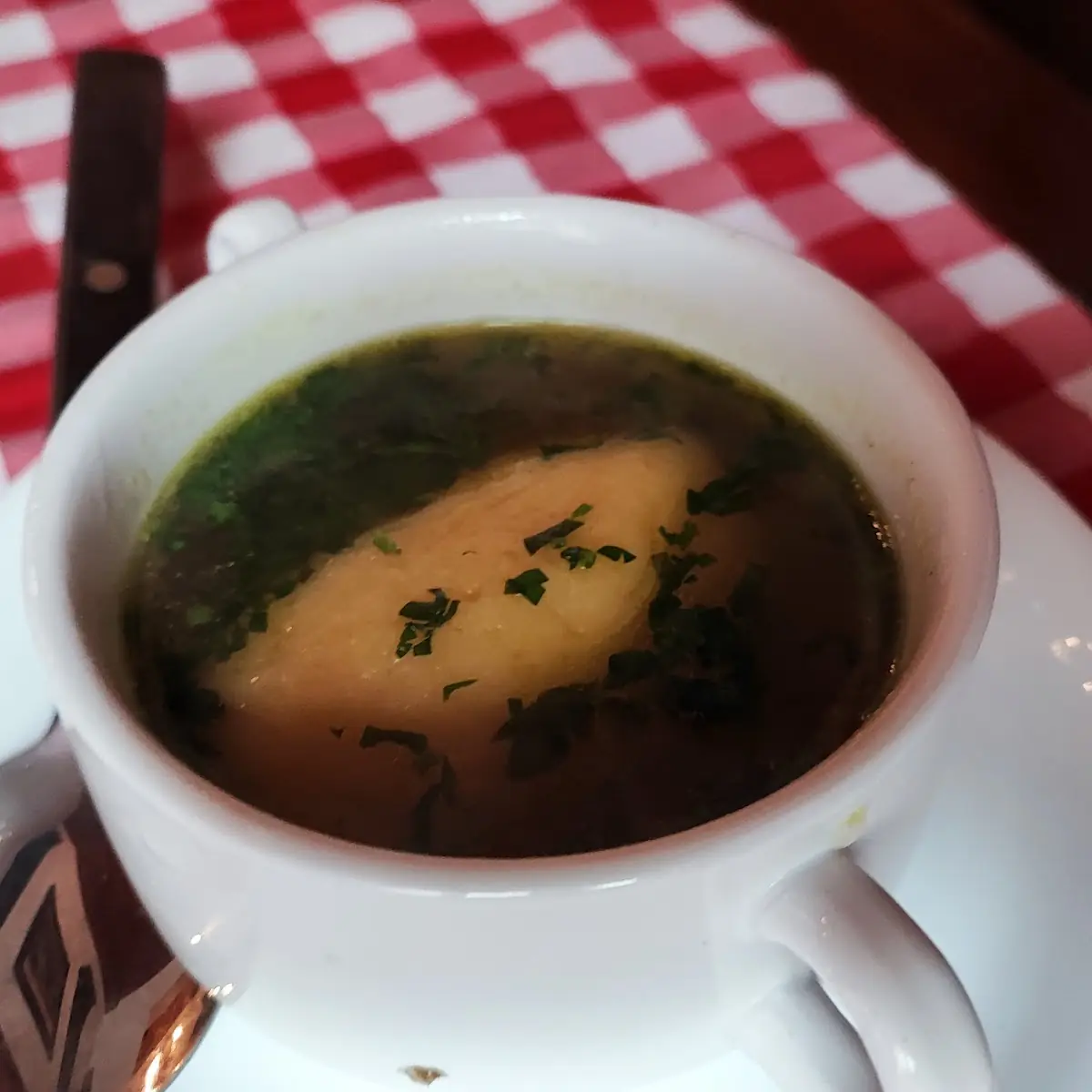 Gries Nockerl Suppe