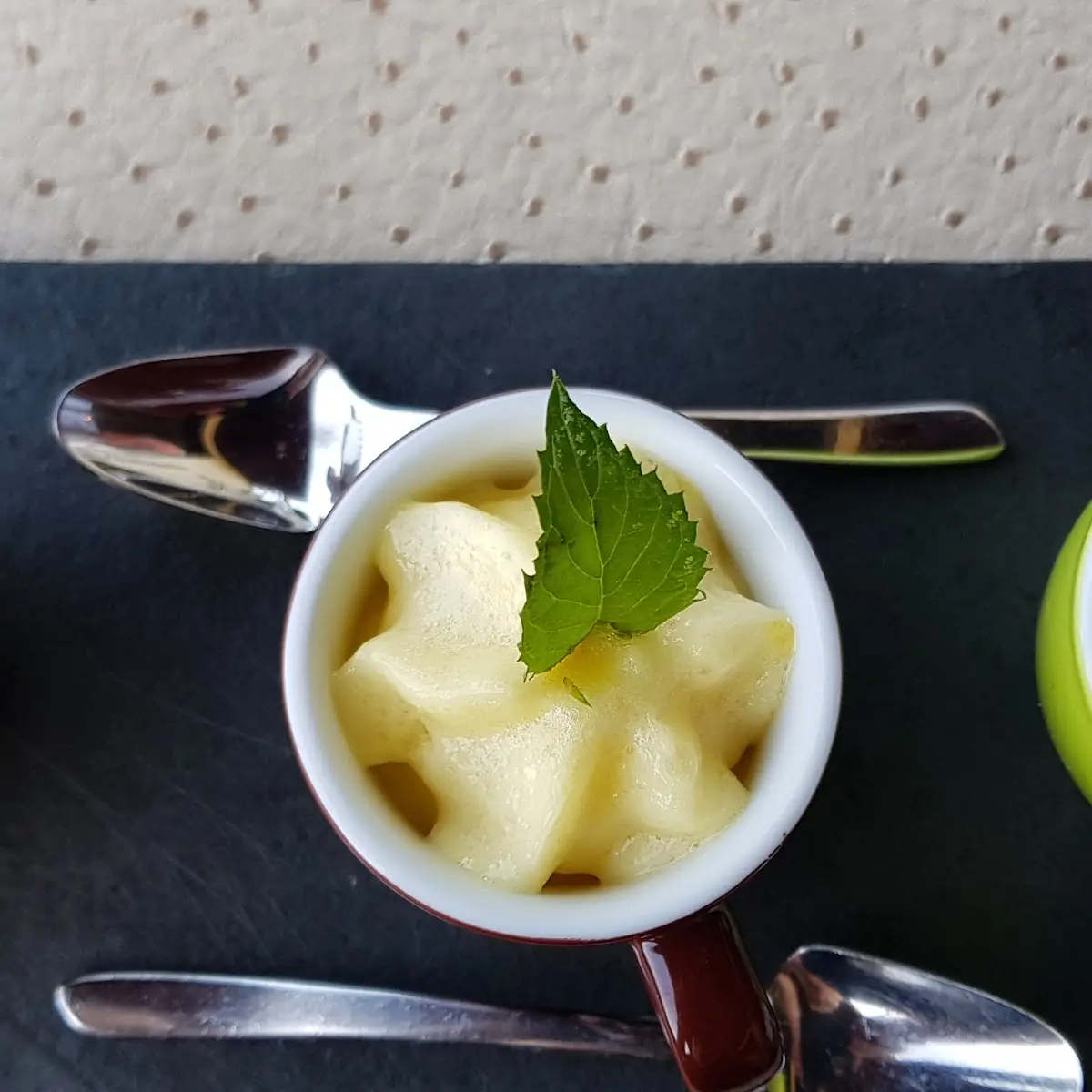 Halbflüssiger Schokokuchen