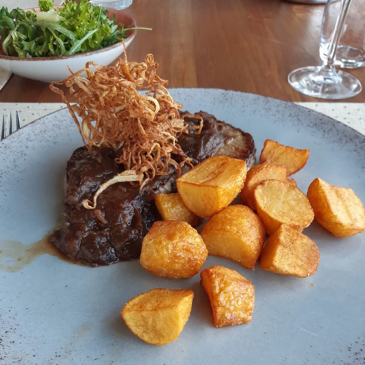 Zwiebelrostbraten