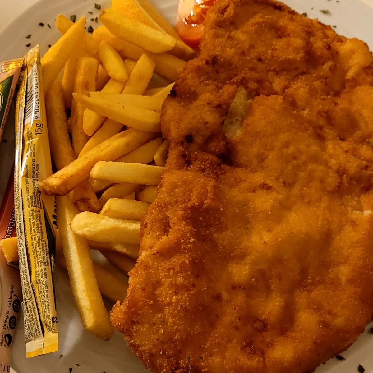 Schnitzel Mit Pommes