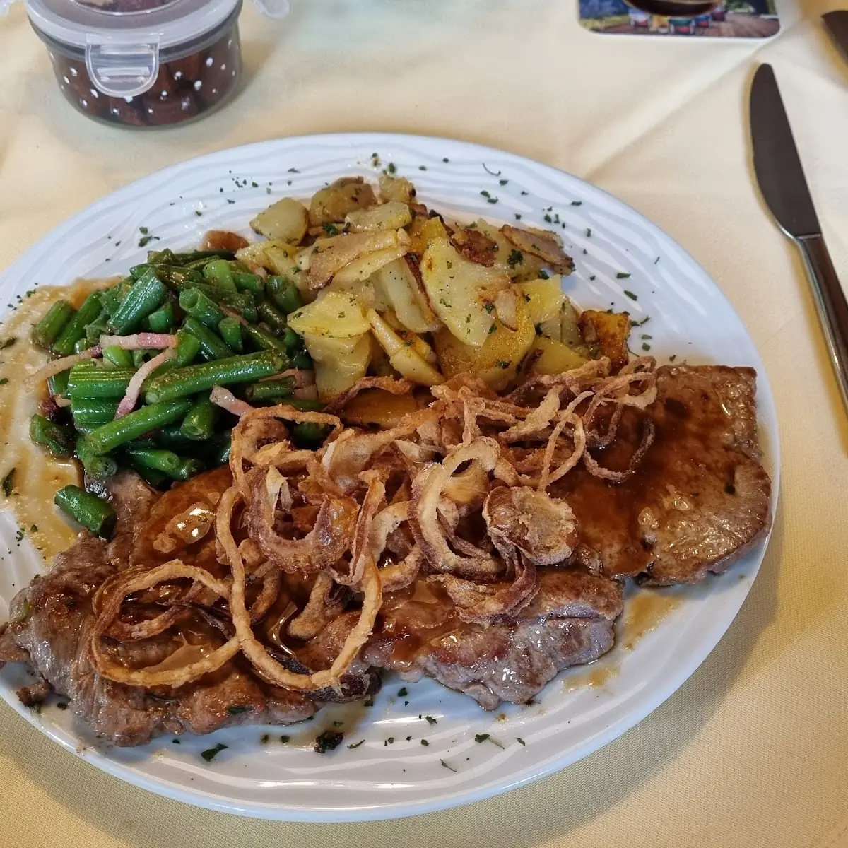 Zwiebelrostbraten