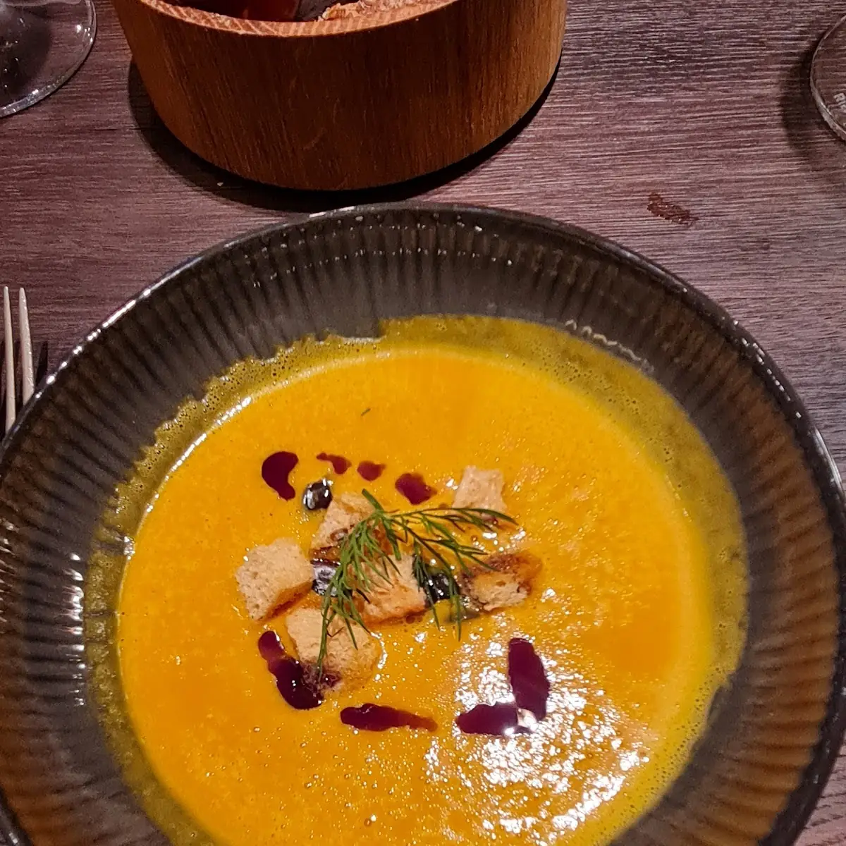 Kürbiscremesuppe
