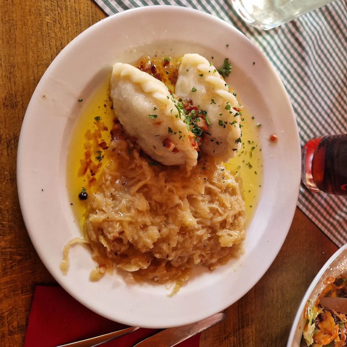 Kärntner Fleischnudeln Mit Sauerkraut