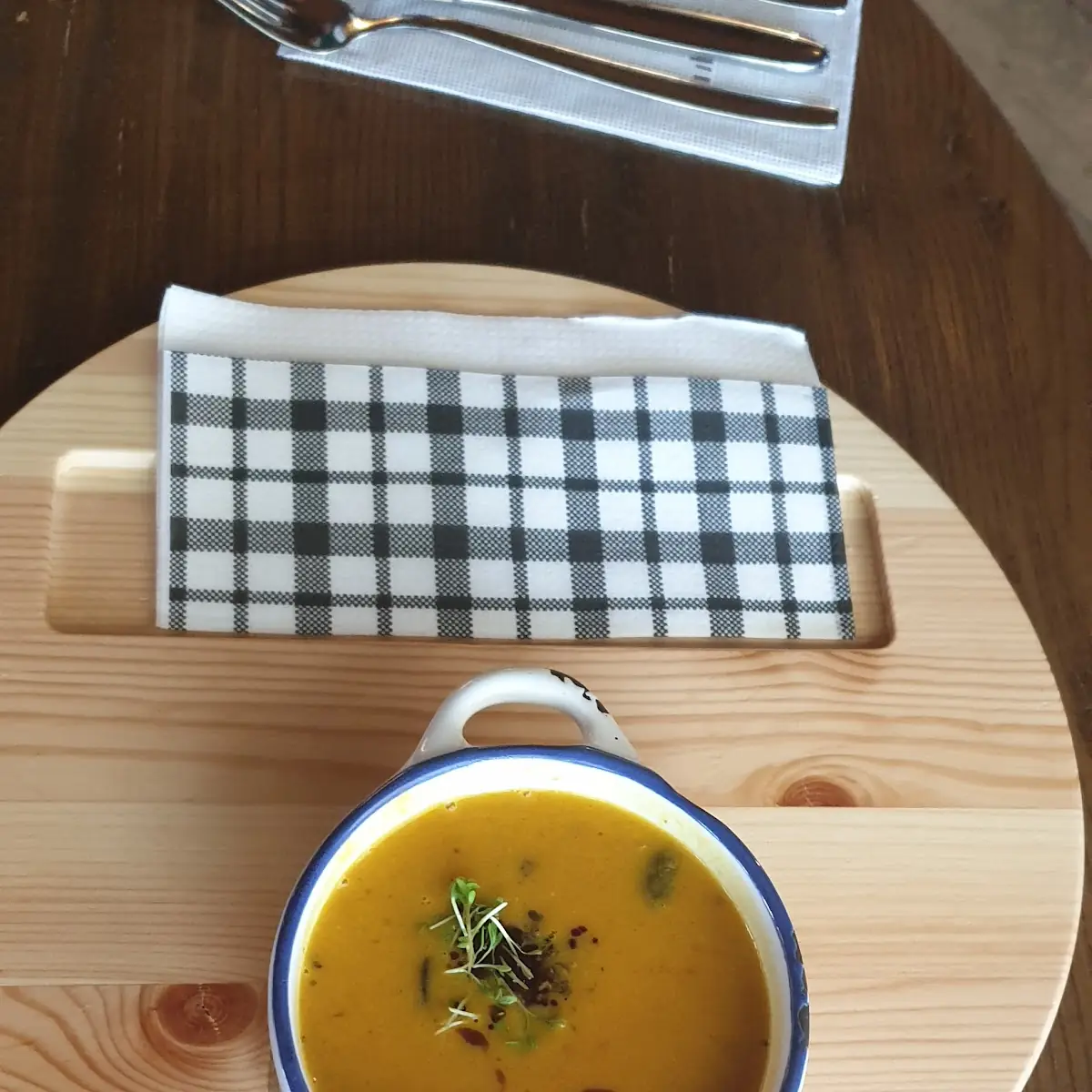 Kürbiscremesuppe