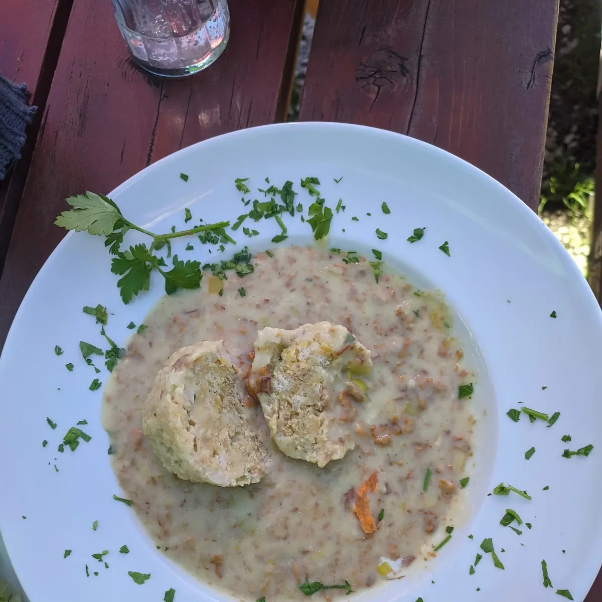 Eierschwammerl Mit Semmelknödel