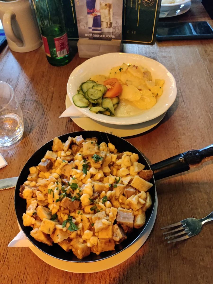 Bauern-nockerl Pfanne