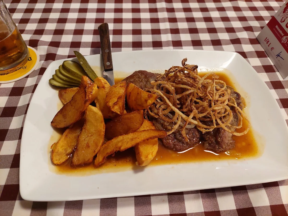 Zwiebelrostbraten