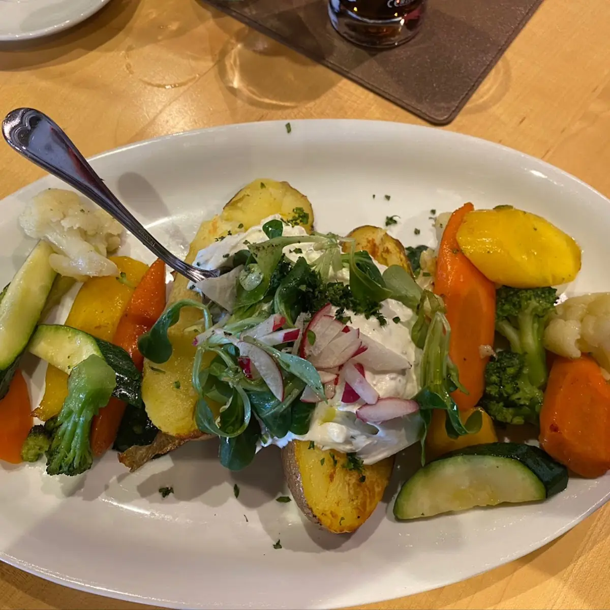 Ofenkartoffel Mit Gemüse