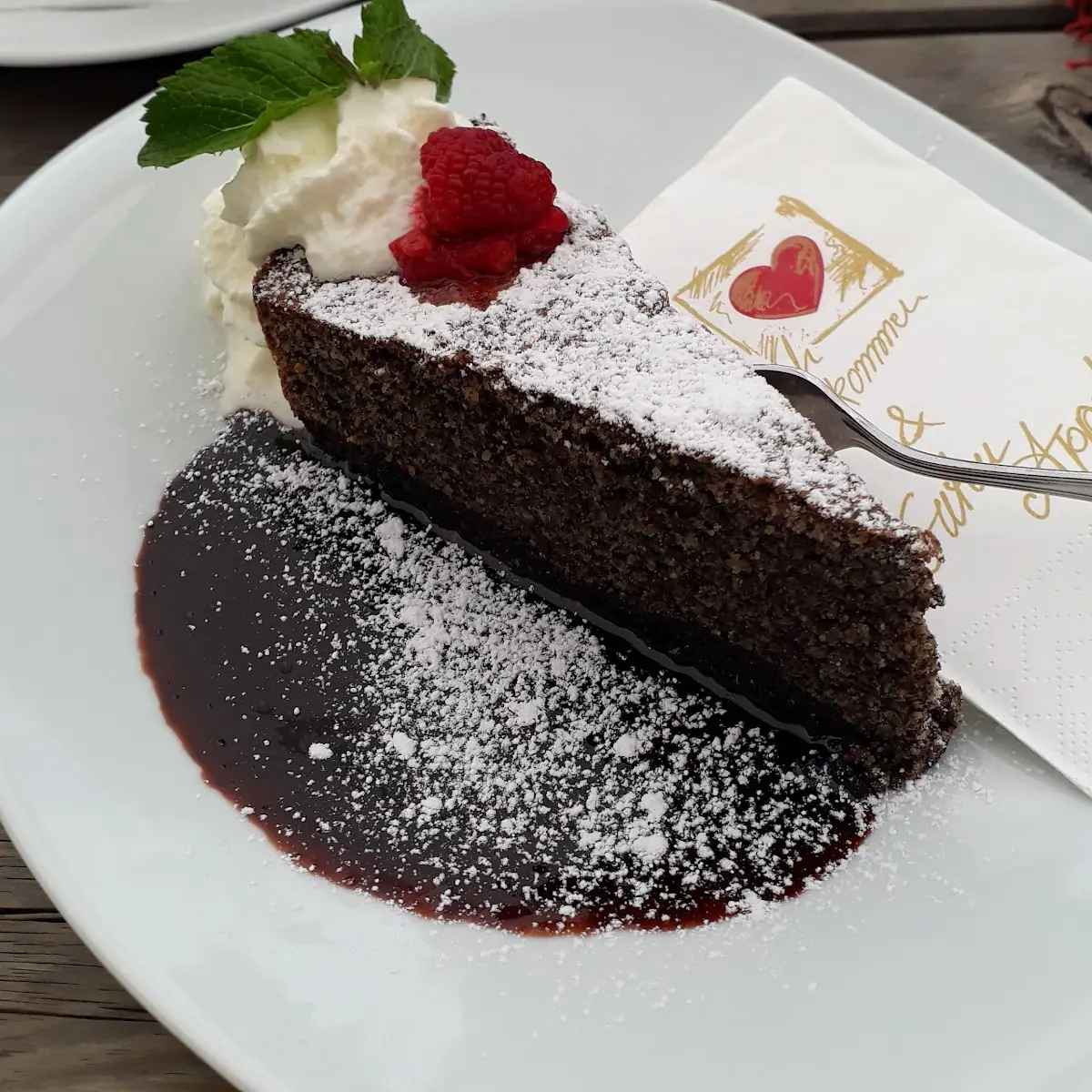 Warmer Mohnkuchen