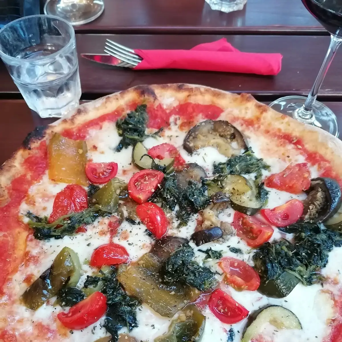 Gemüse Pizza