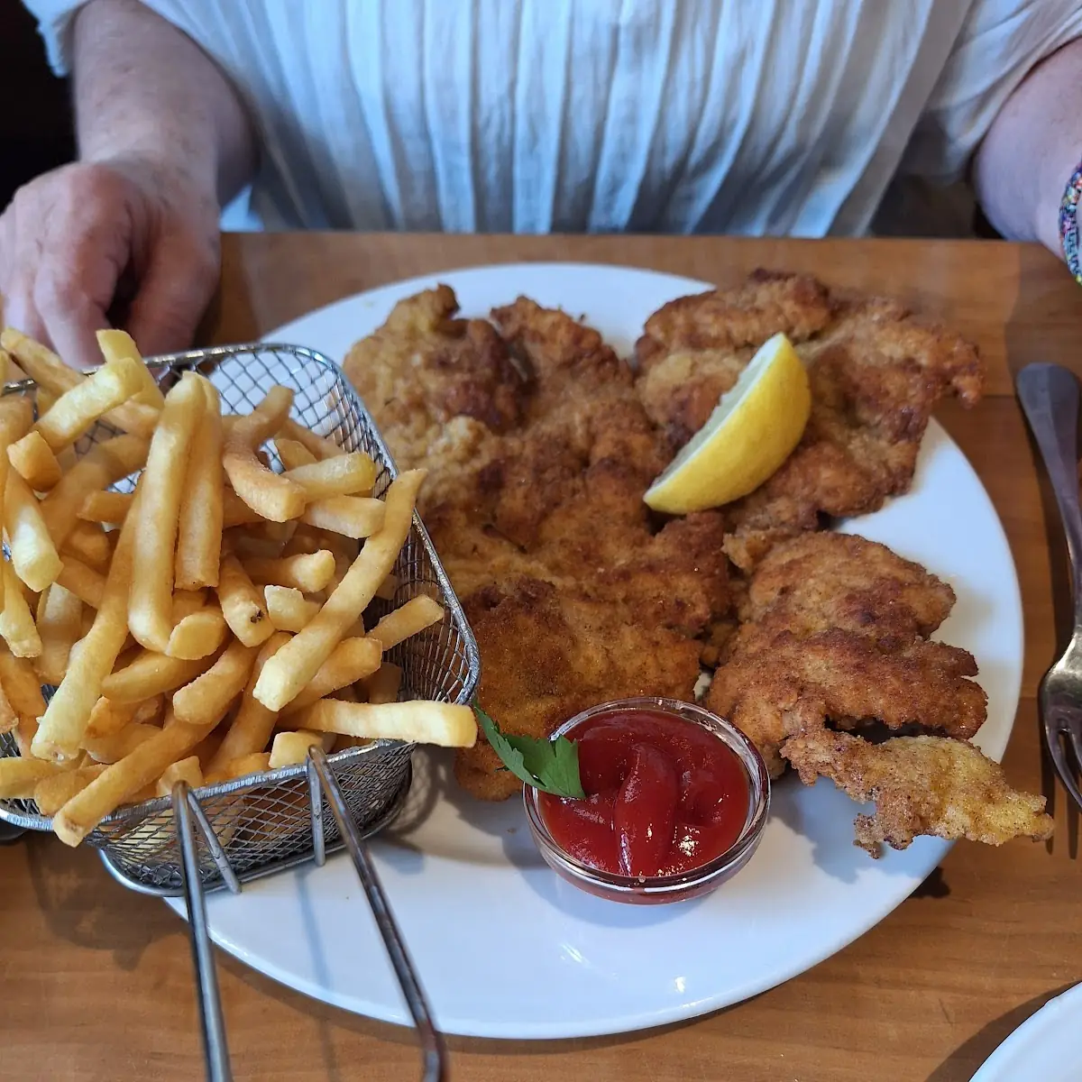 Knusprige Mayrhuber-schnitzel