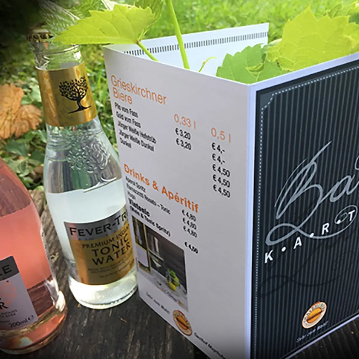 Regionale Getränke Bier Wein Limo Kaffee