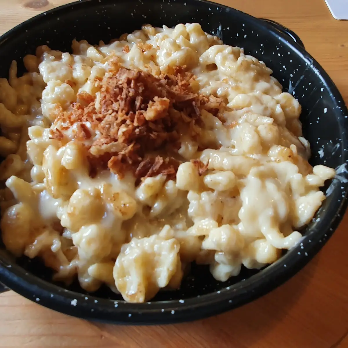 Käsespätzle Mit Röstzwiebel