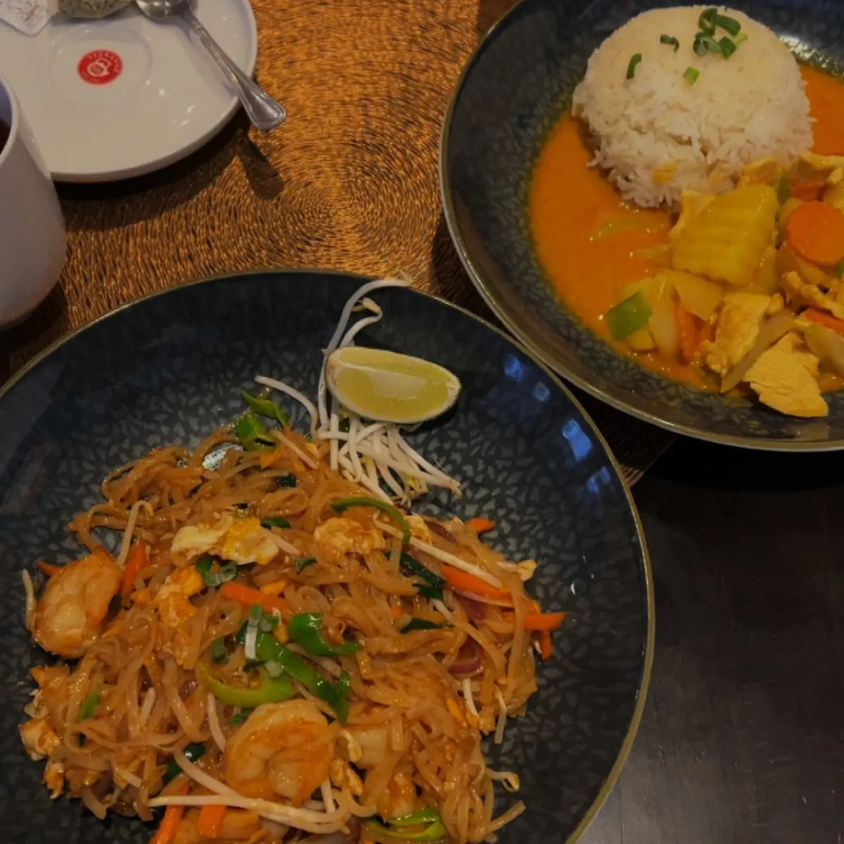 Pad Thai Garnelen