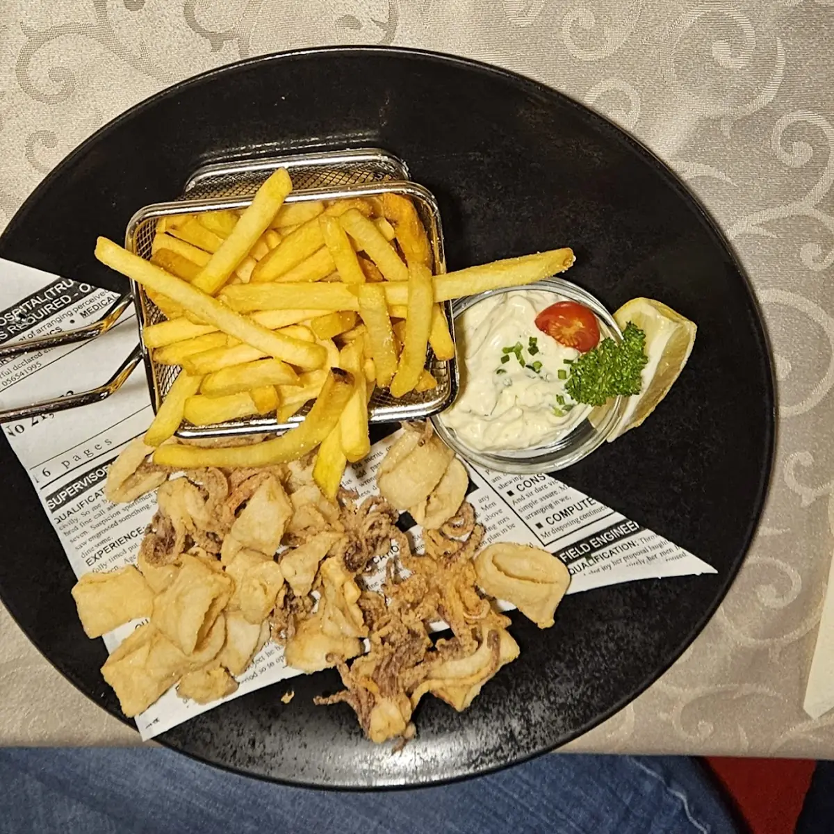 Calamari Mit Pommes