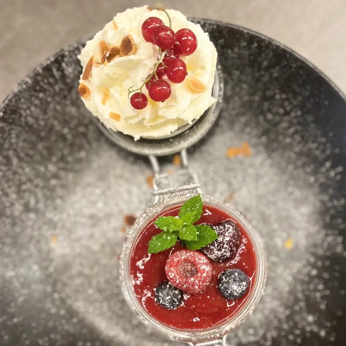 Hausgemachtes Panna Cotta