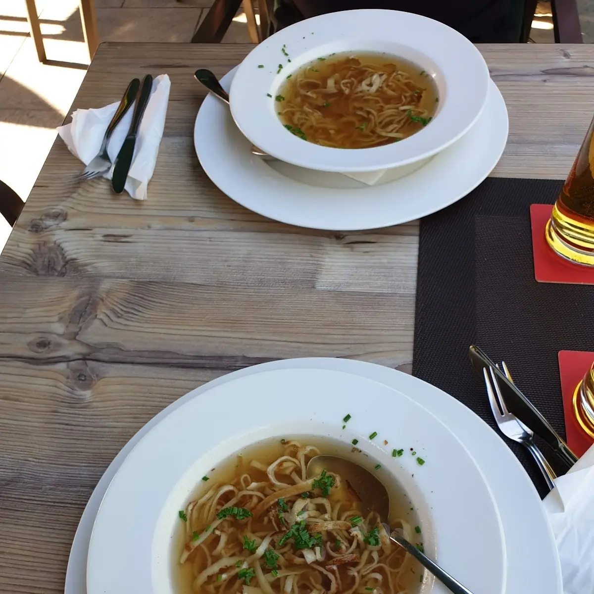 Kaspress Knödel Suppe