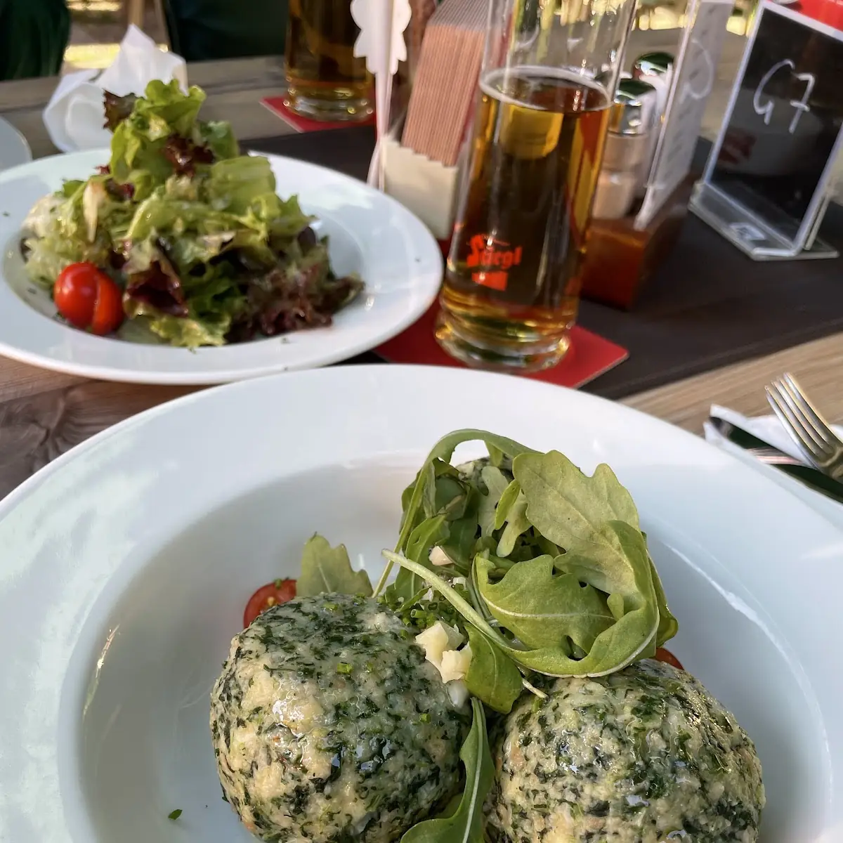 Spinatknödel