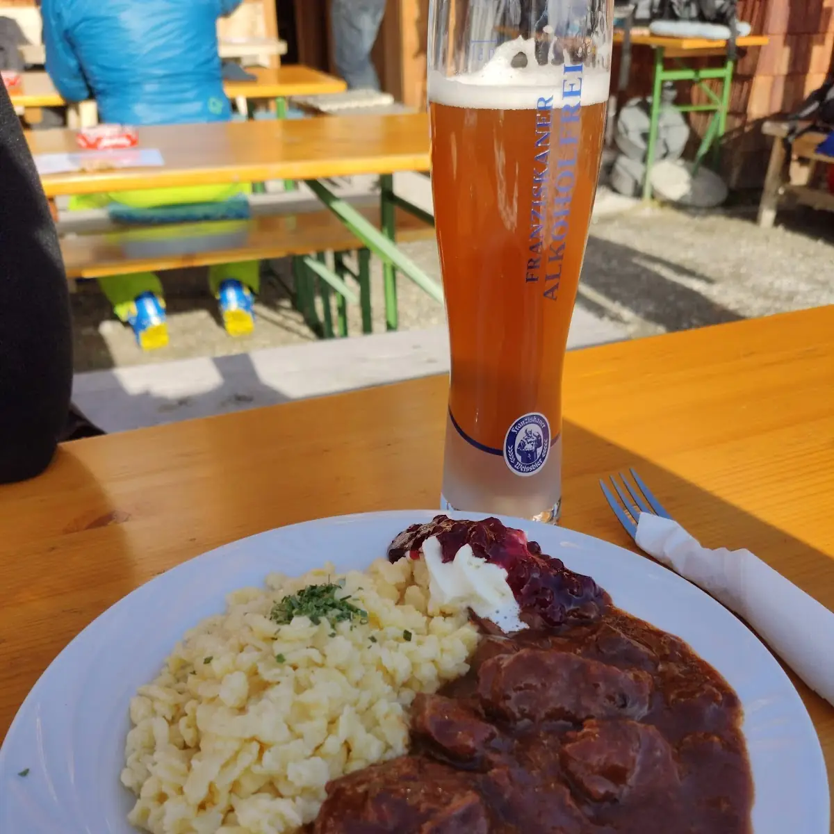 Gamsgulasch Mit Spätzle